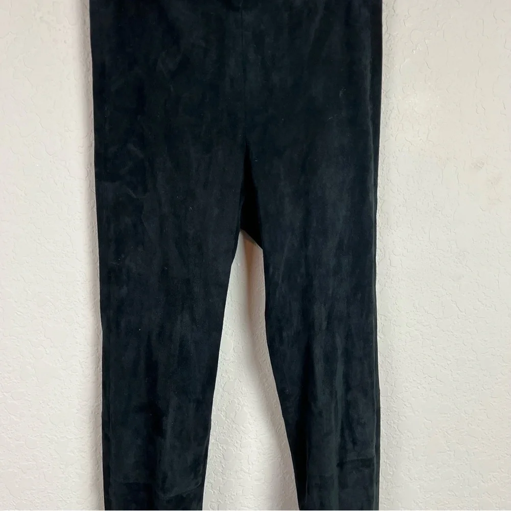 Vince Suede Lamb Leather Leggings Straight Leg Pants